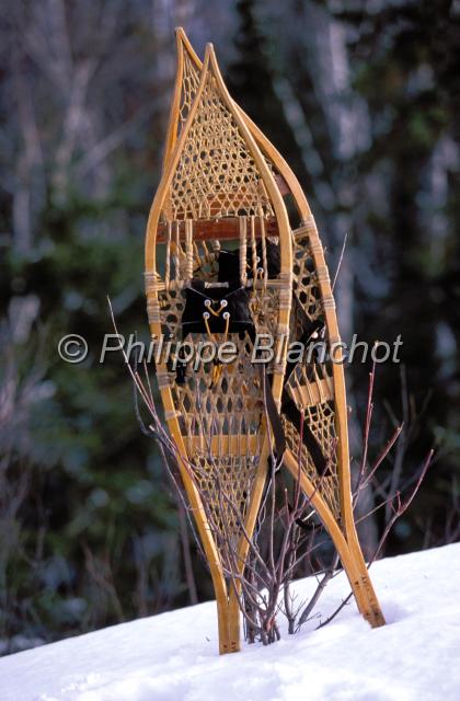 canada ontario  11.JPG - Raquettes traditionnelles de montagnardParc AlgonquinOntarioCanada